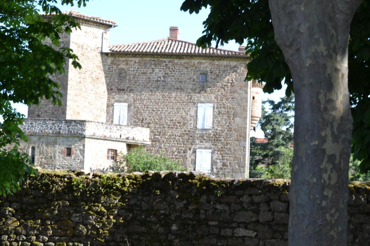 Chambre D'Hotes Des Jardins Fleuris Bed & Breakfast Quintenas Exterior photo